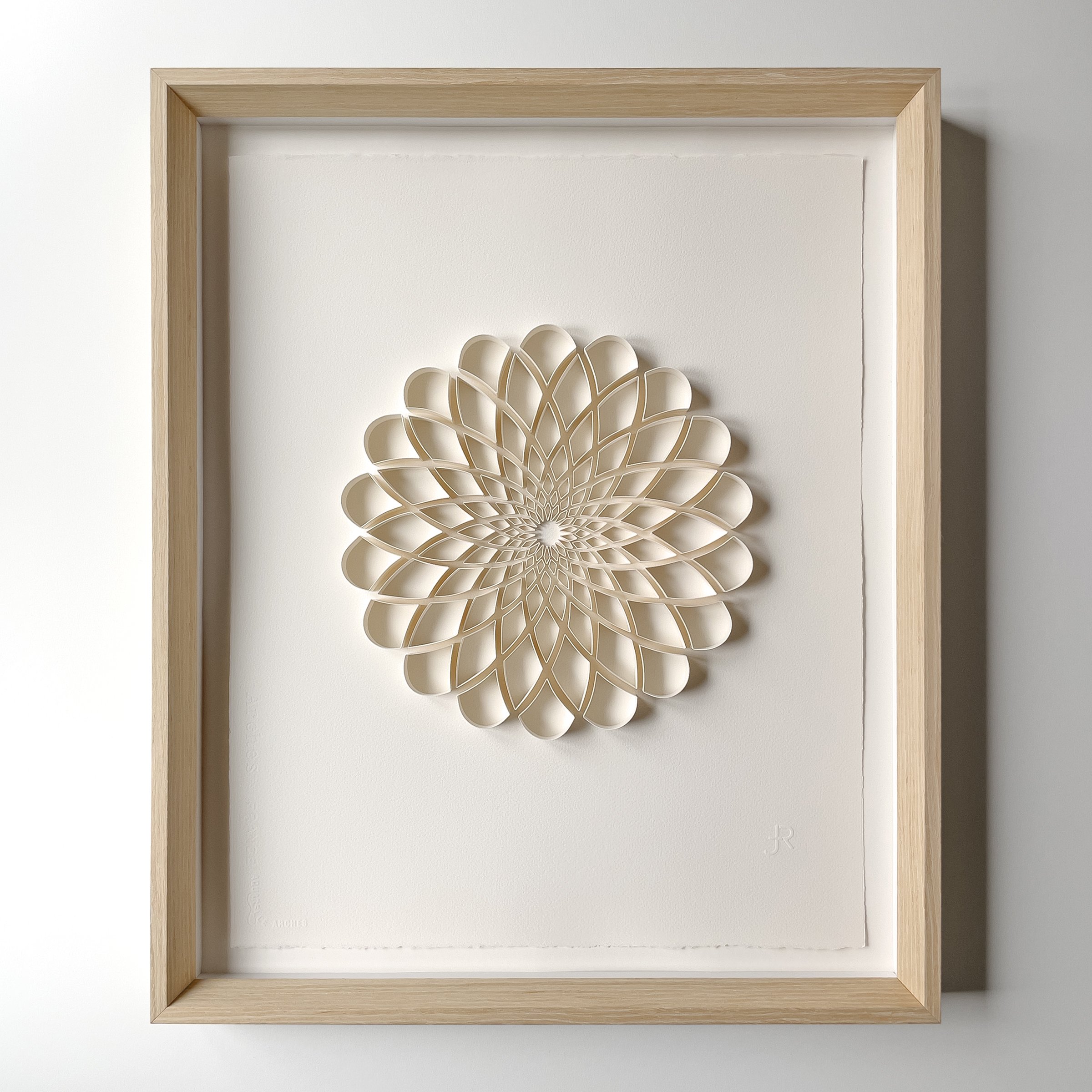 ARCH 3 original paper art — Bespoke Paper Art Studio, Richmond VA
